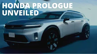 The Prologue, Honda's First Electric SUV, Unveiled.