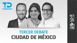 Tercer Debate por la Jefatura de Gobierno de la CdMx