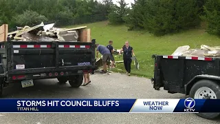 Council Bluffs storm damage