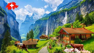 🇨🇭5 Most Beautiful Villages in Switzerland: Lauterbrunnen, Grindelwald, Sonlerto, Foroglio