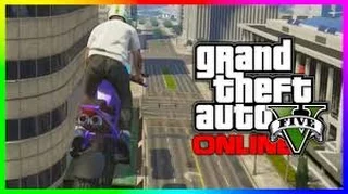 GTA 5 Online Funny Moments/Compilation Crazy Ramps Race