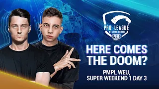 [EN] 2021 PMPL WEU SW1D3 | S2 | PUBG MOBILE Pro League 2021