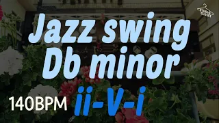 [BackingTrack] Jazz Swing ii-V-i Db minor BPM140