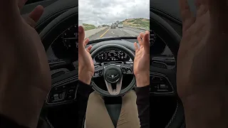 The Bentley Flying Spur Speed is Insanely Comfortable (POV Drive #shorts)