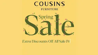 Spring Sale - On Now & All This Bank Holiday