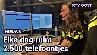 Schrikbarende stijging aantal telefoontjes naar politie | RTV Oost