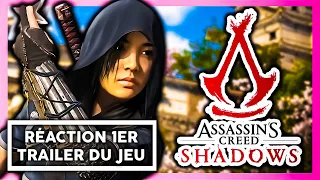 ASSASSIN'S CREED SHADOWS : Réaction au 1er TRAILER ! 🌸