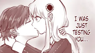 Anya's Kiss Test | Anya x Damian Comic Dub | Spy x Family