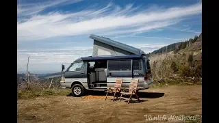 SALE REVIEW: 1992 TOYOTA HiAce Cruising Cabin 4wd Pop-Top Camper Van by VANLIFE NORTHWEST