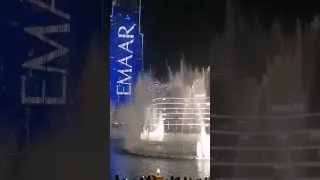 Dubai fountain 2022