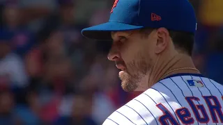 Jacob deGrom Warming Up to Simple Man