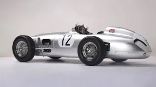 Scale Model Build the Mercedes Benz W196R last stages #sterlingmoss