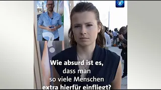 Drei Fragen an Luisa Neubauer #tagesschau #cop27 #klimawandel