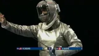 Beijing 2008 - WSI - L32 - Sassine CAN v Zagunis USA