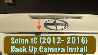 Tips | How To Install Scion tC Backup Camera