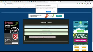 Litecoin - Кран Без Таймера Сбор Каждые 0 мин с выводом на FaucetPay