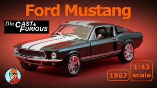 Ford Mustang Fastback '67 - 1/43 Scale model car - Fast and Furious - DieCast & Cars