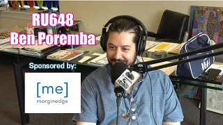 RU648 Catering, philosophy and history of food, overcoming failure with Ben Poremba