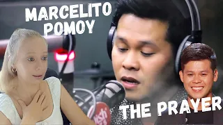 THE PRAYER Marcelito Pomoy FIRST REACTION ...he has 2 voices