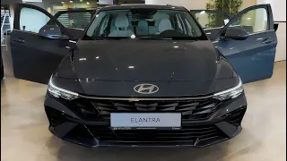 Hyundai Elantra 2024 - Интерьер и Экстерьер