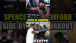 ERROL SPENCE VS. TERENCE CRAWFORD "FINAL LEVEL" SIDE-BY-SIDE COMPARISON 9 DAYS BEFORE SHOWDOWN
