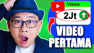 Rahasia Dapat 2 Juta Youtube Views Berhasil Monetize Cuma Dari 1 Video Pertama