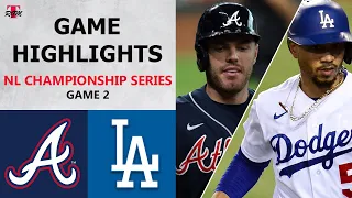 Atlanta Braves vs. Los Angeles Dodgers Game 2 Highlights | NLCS (2020)