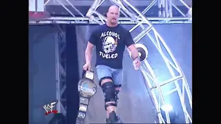 The Second Man Who Joins The Vince McMahon Kiss My Ass Club Stone Cold Steve Austin (1/2) WWE Raw