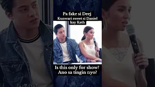 I think wala na sila neto. Daniel Padilla pa fake sweet kay Kathryn Bernardo. #shortsfeed #kathniel