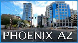 PHOENIX ARIZONA, Maricopa County | Driving through the most modern city in Arizona.