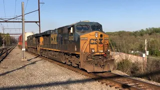 CSX Q157 & Q158 (I157 & I158) Quality Series Trains On The Trenton Subdivision