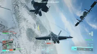 Battlefield 2042 Portal | BF3 Air Superiority - F/A-18 Jet Gameplay