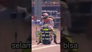 Valentino Rossi Di Tilang !!! Gara - Gara Knalpot Racing #short