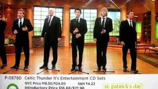 Celtic Thunder Performs on QVC  - Take Me Home