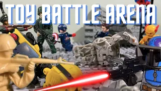 Toy Battle Arena (Stop motion)