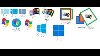 All Windows in MS Paint