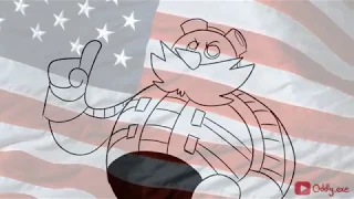 Eggman's Announcement but it's vocoded to the star-spangled banner