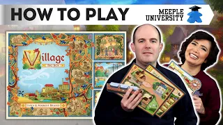 Village Big Box🏡- How to play board game with all expansions ⛵️💒🏨