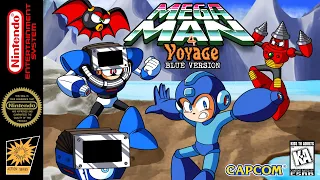 Mega Man 4 Voyage: Blue Version - Hack [NES] Longplay