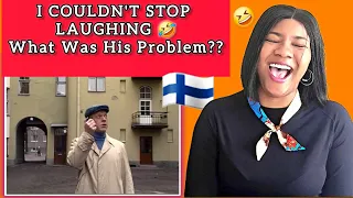 Reaction To Mankeli - Uhkailija (Finnish Comedy) 🇫🇮
