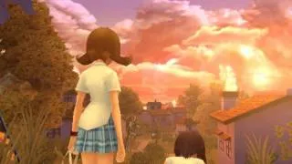Kingdom Hearts II, English cutscene: 57 - Kairi Runs - HD 720p