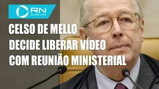 Celso de Mello decide liberar vídeo com reunião ministerial