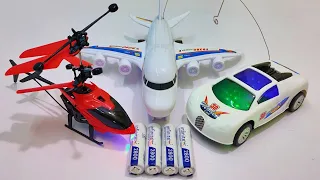 Radio Control Airbus B38O and Radio Control Helicopter | Airplane A380 | remote car | helicopter