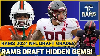 Rams Draft Hidden Gems! Rams Draft Kamren Kinchens, Brennan Jackson, and Joshua Karty!