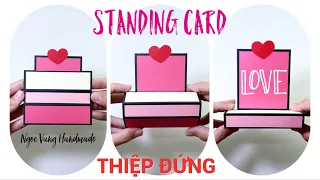 STANDING CARD / THIỆP ẢNH ĐỨNG 2 MẶT - NGOC VANG Handmade