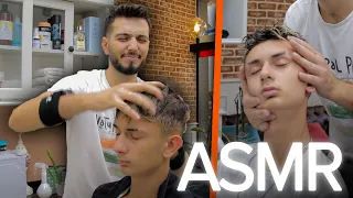 BEST Head Friction Asmr Massage | Traditional Turkish Barber Gave His Best