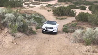 Hyundai Santa Fe 2017 - Off Road at Gorman