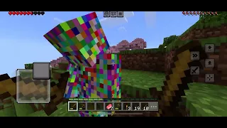 I was playing Minecraft and found a scary monster