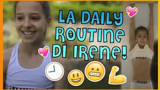 La DAILY ROUTINE di IRENE GRILLO in quarantena Le Ginnaste del CSB.