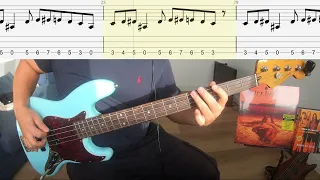 Alice In Chains - Dam That River - Bass Cover + Tabs